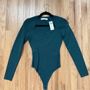 Abercrombie Green Bodysuit